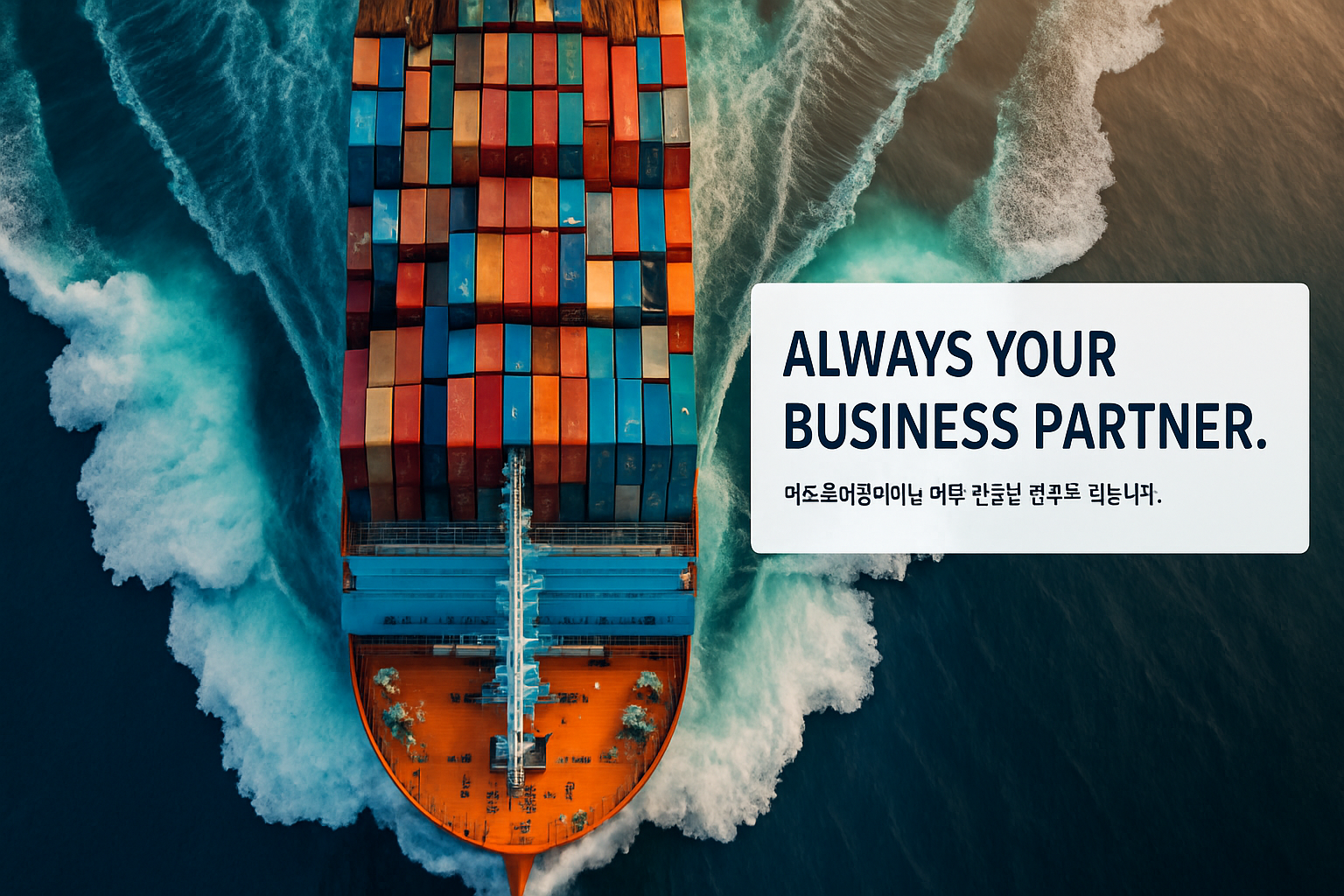 컨테이너선 이미지